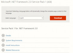 .NET Framework Version 2.0 screenshot 2