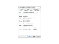 Network Diagnostic Tool - properties