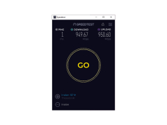 Network Speed Test - results