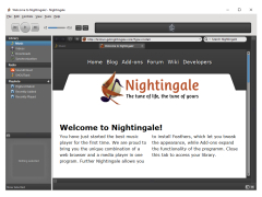 Nightingale - main-screen