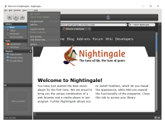 Nightingale - tools-menu