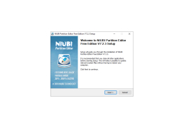 NIUBI Partition Editor Free Edition - main-screen