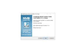 NIUBI Partition Editor Free Edition - completed-installation