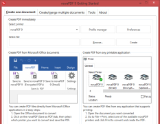 novaPDF Pro - Screenshot 1