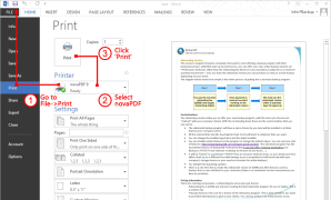 novaPDF Pro - Screenshot 2
