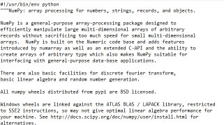 Numerical Python screenshot 1