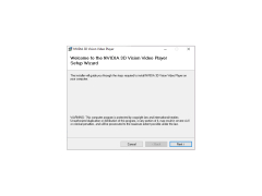 NVIDIA 3D Vision Video Player - welcome-screen-setup