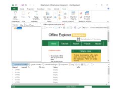 Offline Explorer Enterprise - tools