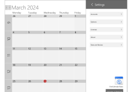 One Calendar - settings