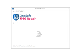 OneSafe JPEG Repair - menu-options