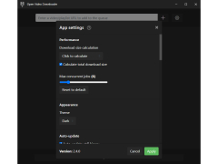 Open Video Downloader - settings