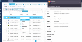 OpenKM - Screenshot 2
