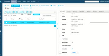 OpenKM - Screenshot 3