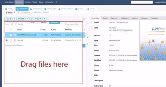OpenKM - Screenshot 1