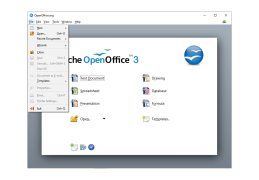 OpenOffice - file-menu