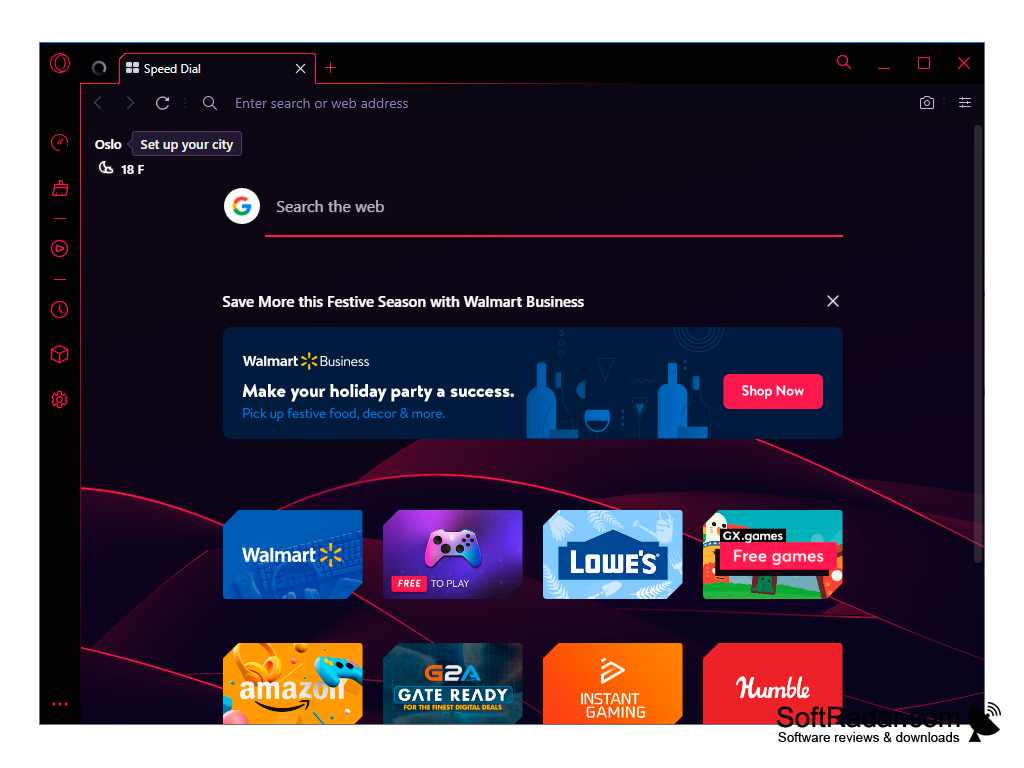 Opera GX Download Free - 105.0.4970.46