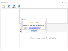 OST2PST Viewer - about-application