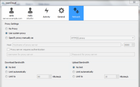 ownCloud Desktop Client - Screenshot 5