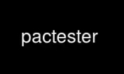 Pactester logo