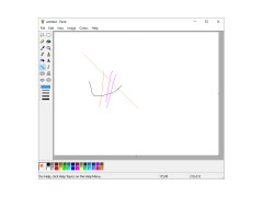 Paint XP - straight-line