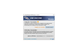 Panda USB Vaccine - main-screen