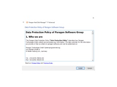 Paragon Hard Disk Manager Professional - about-application