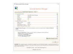 Partition Manager - about-application