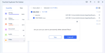 PassFab Duplicate File Deleter - Screenshot 3