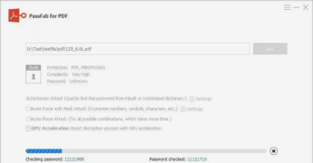 PassFab for PDF - Screenshot 2