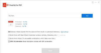 PassFab for PDF - Screenshot 1