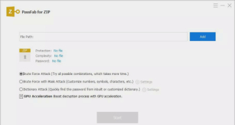 PassFab for ZIP - Screenshot 1