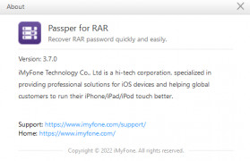 Passper for RAR screenshot 2