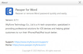 Passper for Word screenshot 2