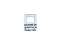 Password List Generator - logo