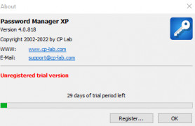 Password Manager XP screenshot 2