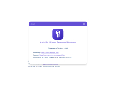 Password Manager - about-program