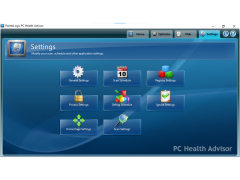 PC Health Advisor - settings