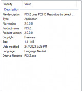 PCI-Z screenshot 3