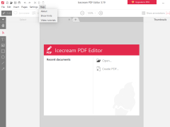 PDF Editor - help-panel