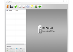 PDF Page Lock - main-screen