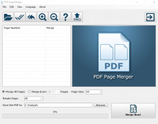PDF Page Merger screenshot 1