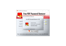 PDF Password Remover - about