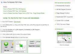 PDF Rotator screenshot 3