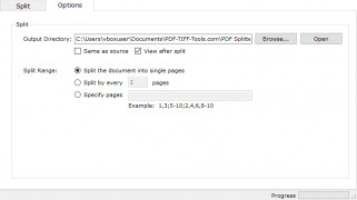 PDF Splitter screenshot 3