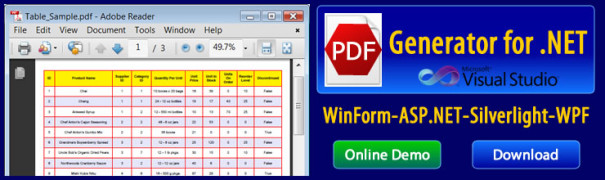 PDF-Writer.NET screenshot 1