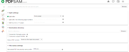 PDFsam Basic - Screenshot 2