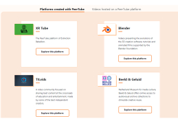 PeerTube - platforms-created-with