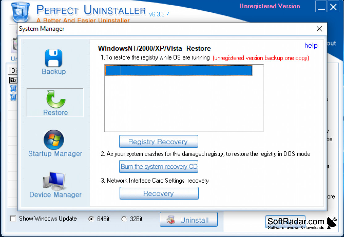 uninstaller for windows 10 64 bit