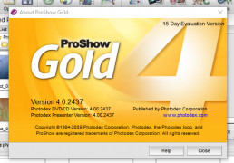 Photodex ProShow screenshot 2