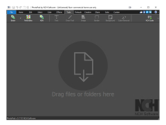 PhotoPad Image Editor - tools